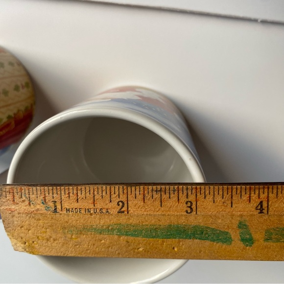 Cat Christmas Mugs Set Of 2 Santa Coffee Holiday Mug Cypress Point Trading Co - Picture 16 of 16